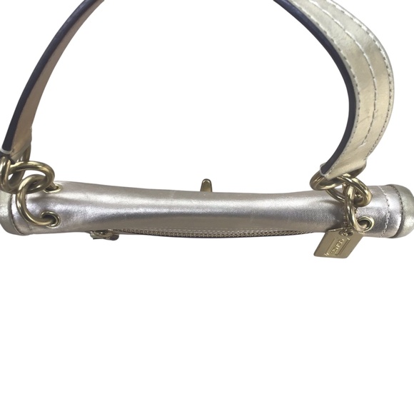 Coach Gold Satchel Bag - Picture 7 of 16